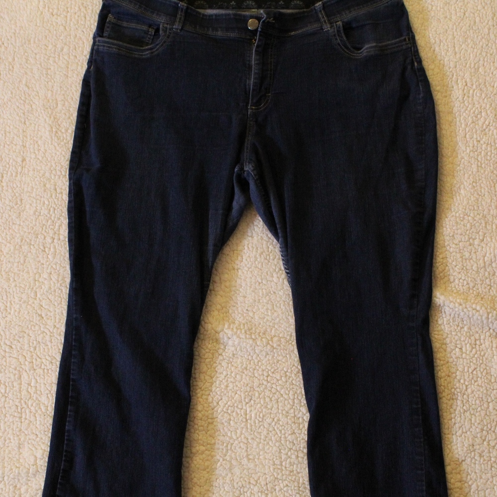 Lee Rider Dark Wash Womens Jeans